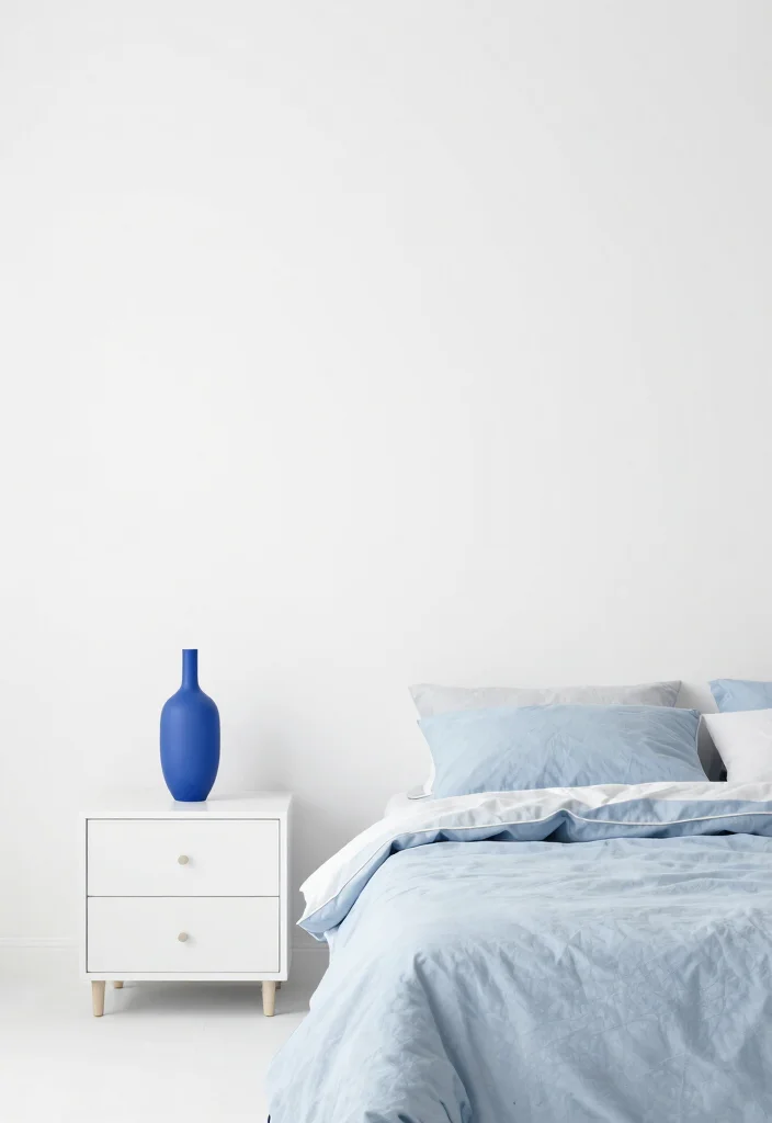 30 Blue Bedroom Ideas That Are Peaceful and Stylish 48 30 Blue Bedroom Ideas That Are Peaceful and Stylish 18. Minimalist Blue Design 0