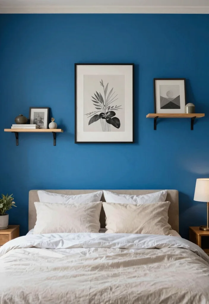 30 Blue Bedroom Ideas That Are Peaceful and Stylish 49 30 Blue Bedroom Ideas That Are Peaceful and Stylish 19. Blue Accent Walls 0