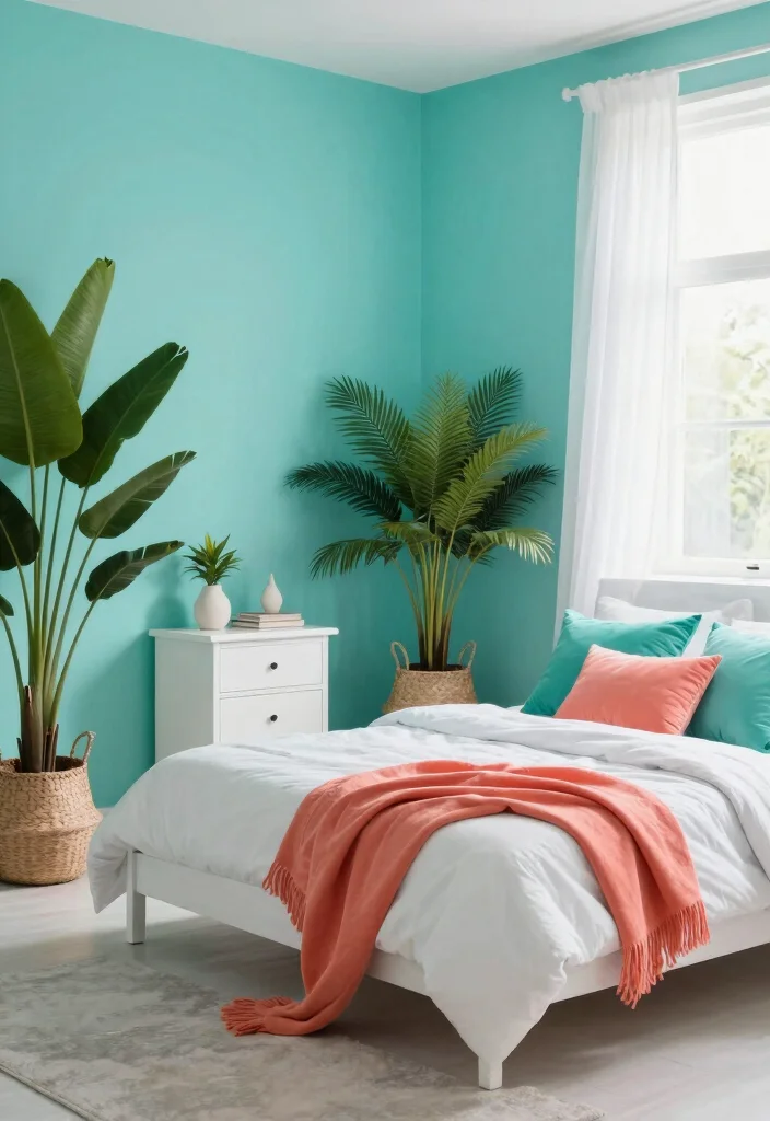30 Blue Bedroom Ideas That Are Peaceful and Stylish 4 30 Blue Bedroom Ideas That Are Peaceful and Stylish 4. Turquoise Dreamy Retreat 0
