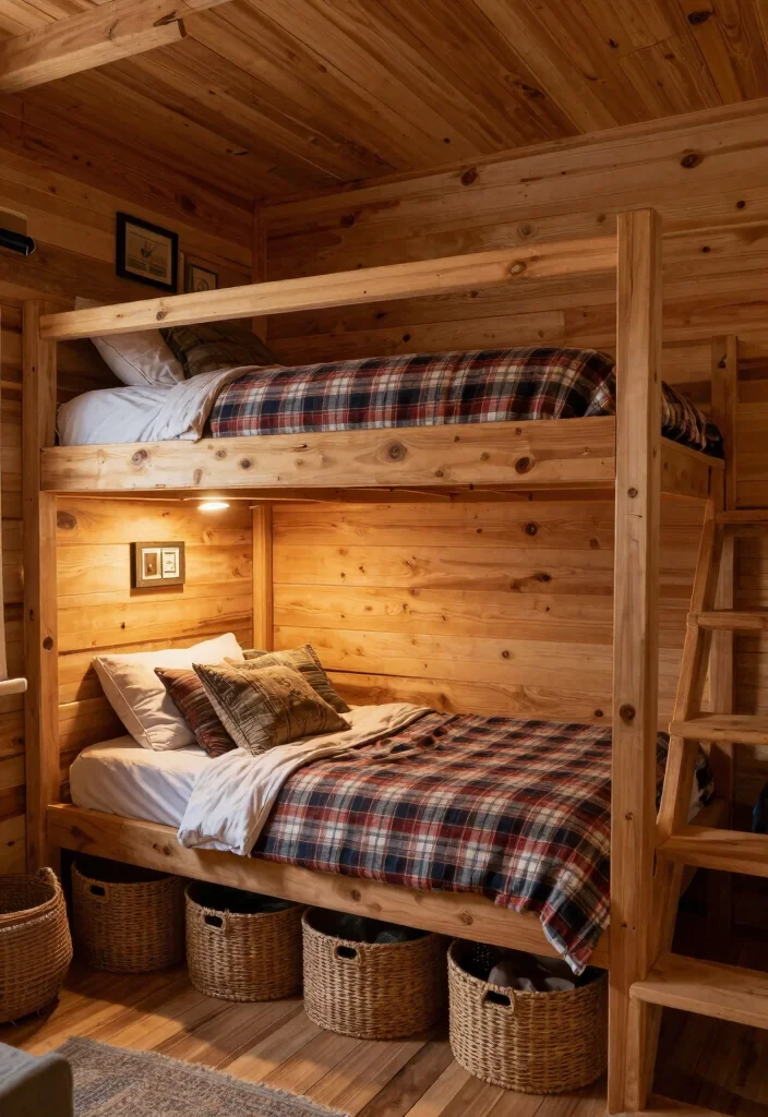 30 Boys Bedroom Ideas That Are Cool and Functional 12. Cozy Cabin Rustic Retreat 0
