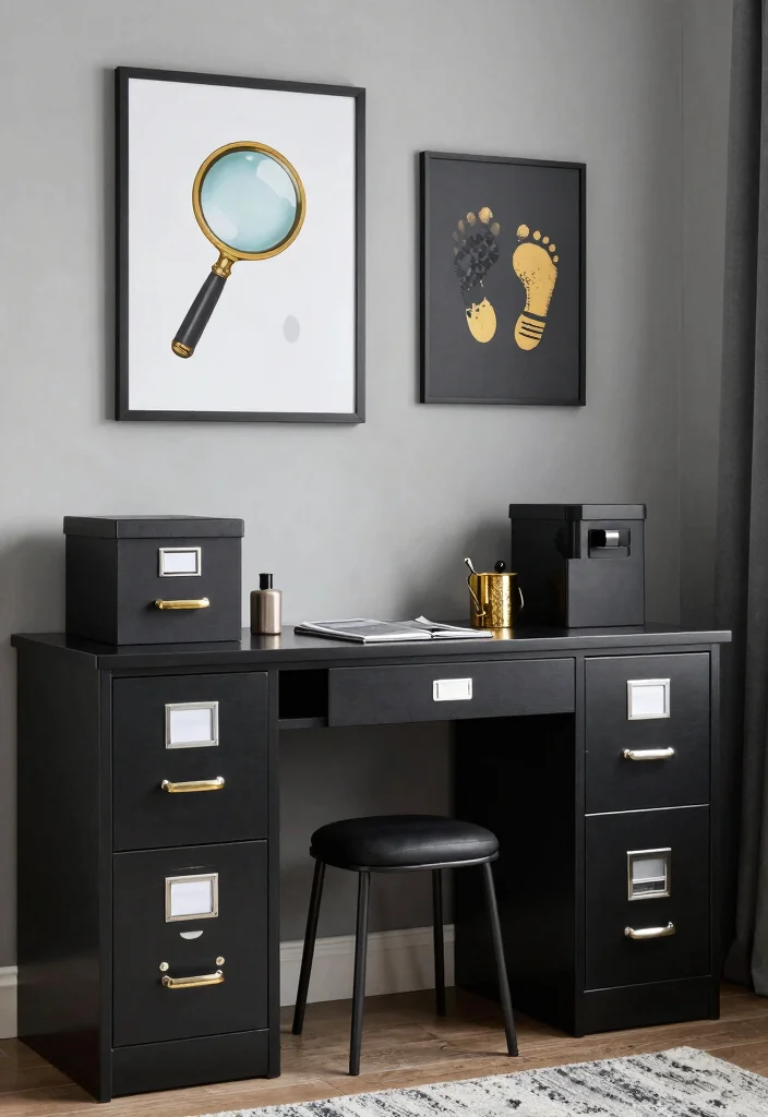 30 Boys Bedroom Ideas That Are Cool and Functional 23. Super Sleuths Detective Agency 0