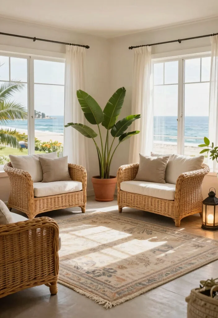 30 Coastal Bedroom Ideas for a Breezy Beachy Vibe 21. Incorporating Outdoor Vibes 0