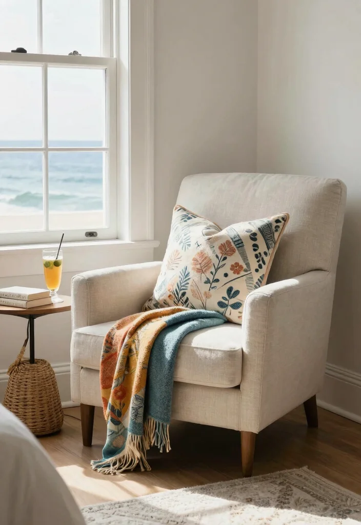 30 Coastal Bedroom Ideas for a Breezy Beachy Vibe 23. Beachy Accent Chairs 0