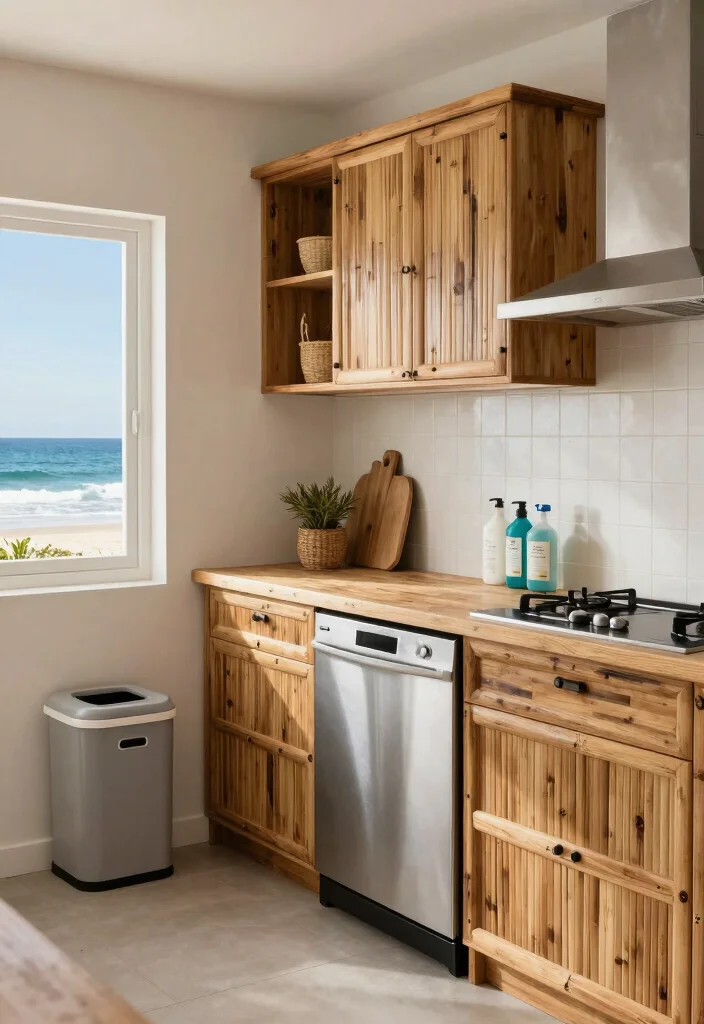 30 Coastal Kitchen Ideas for a Breezy Beach Vibe 24. Eco Friendly Practices for a Sustainable Kitchen 0