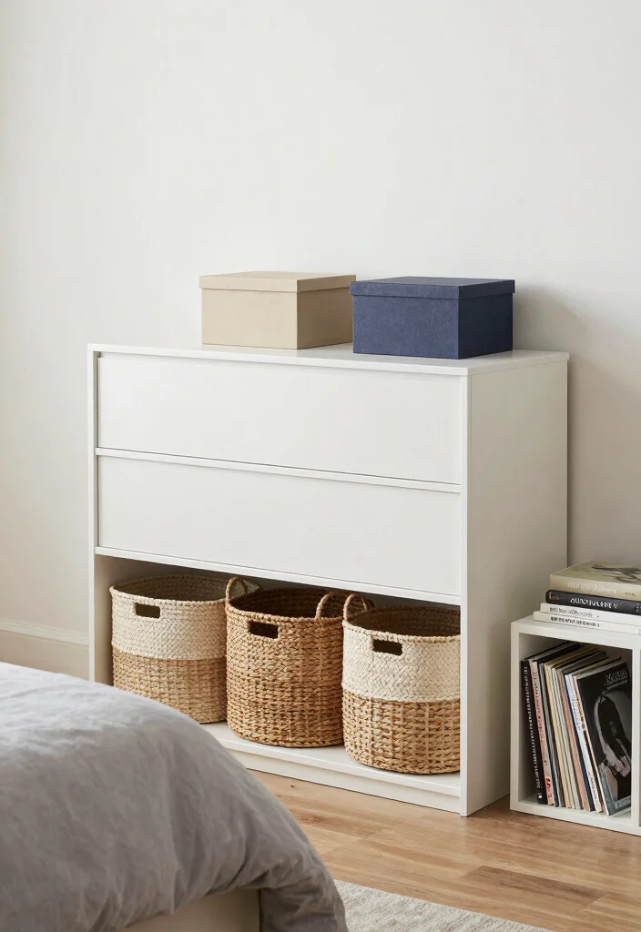 30 Cozy Bedroom Ideas for a Warm and Inviting Space 14. Thoughtful Storage Solutions 0