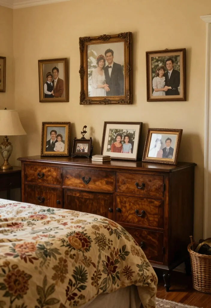 30 Cozy Bedroom Ideas for a Warm and Inviting Space 29. Incorporate Family Heirlooms 0