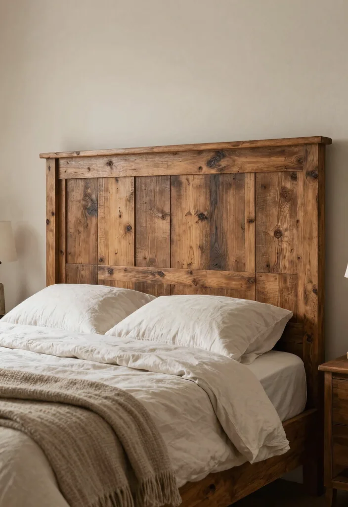30 Farmhouse Bedroom Ideas with Rustic Charm 27. Farmhouse Style Headboards 0