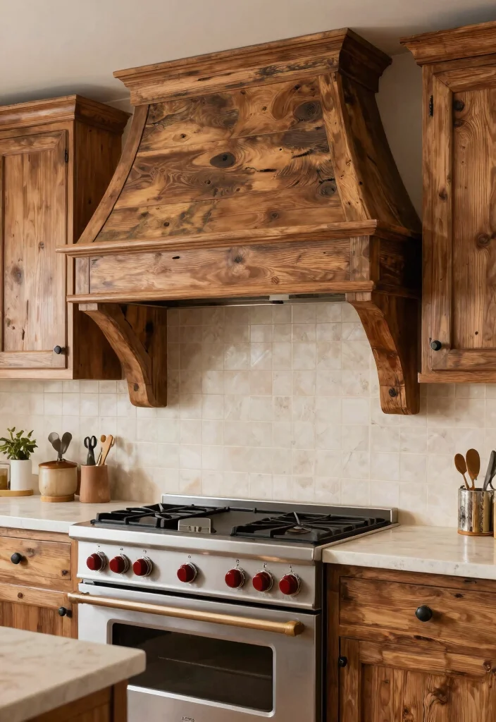 30 Farmhouse Kitchen Ideas Full of Rustic Charm 13. Farmhouse Style Vent Hoods 0