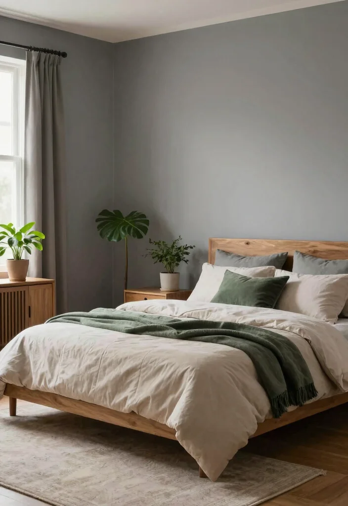 30 Grey Bedroom Ideas for a Calm Timeless Look 48 30 Grey Bedroom Ideas for a Calm Timeless Look 18. Grey and Earthy Tones 0