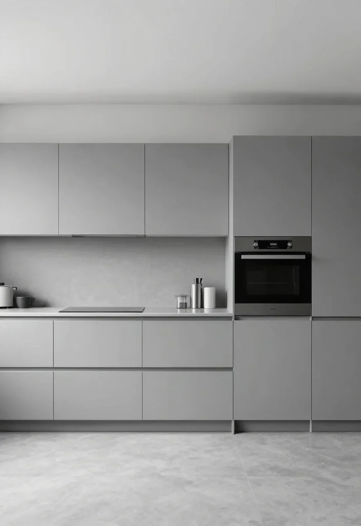 30 Grey Kitchen Ideas That Are Timeless and Chic 34 30 Grey Kitchen Ideas That Are Timeless and Chic 14. Minimalist Grey Designs 0