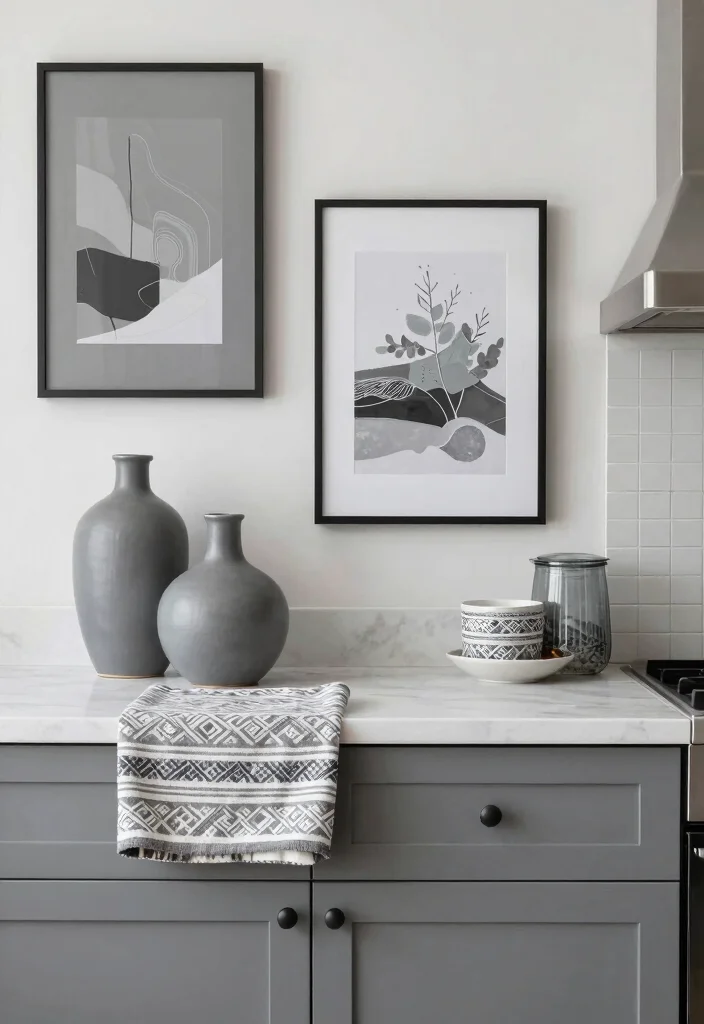 30 Grey Kitchen Ideas That Are Timeless and Chic 39 30 Grey Kitchen Ideas That Are Timeless and Chic 19. Grey Decorative Accessories 0