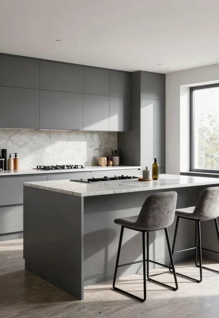 30 Grey Kitchen Ideas That Are Timeless and Chic 28 30 Grey Kitchen Ideas That Are Timeless and Chic 8. Grey Kitchen Islands 0