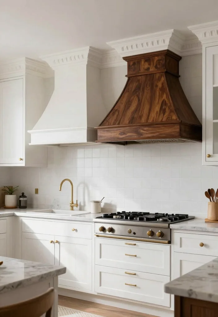 30 Kitchen Ideas with White Cabinets That Feel Timeless 28. Timeless Traditional Touches 0