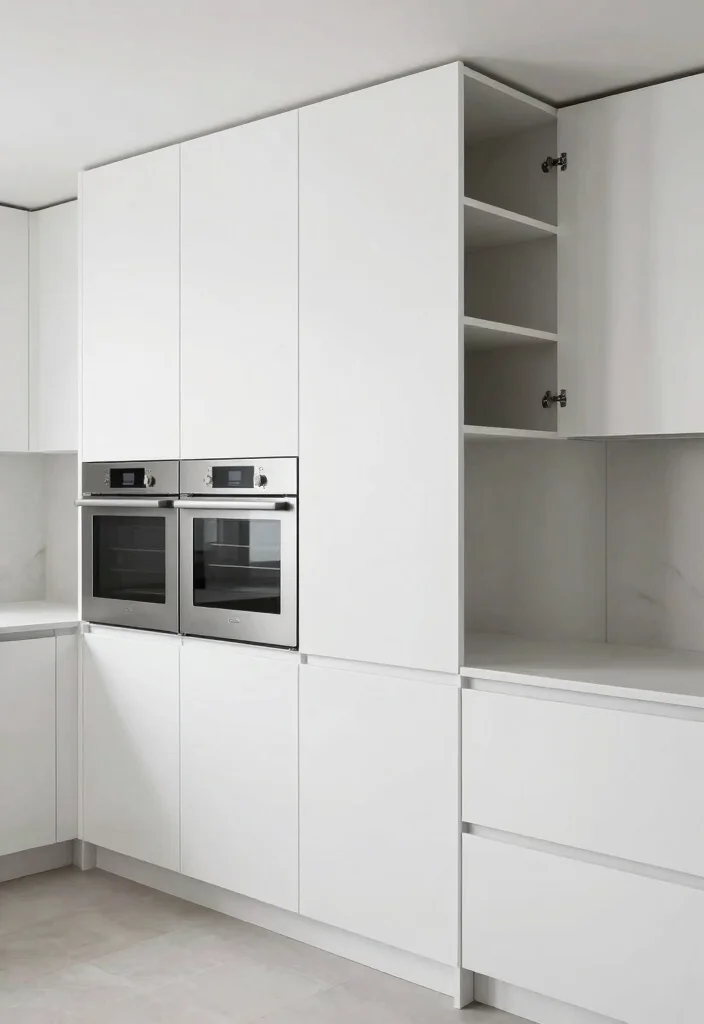 30 Kitchen Ideas with White Cabinets That Feel Timeless 7. Customized Cabinetry 0