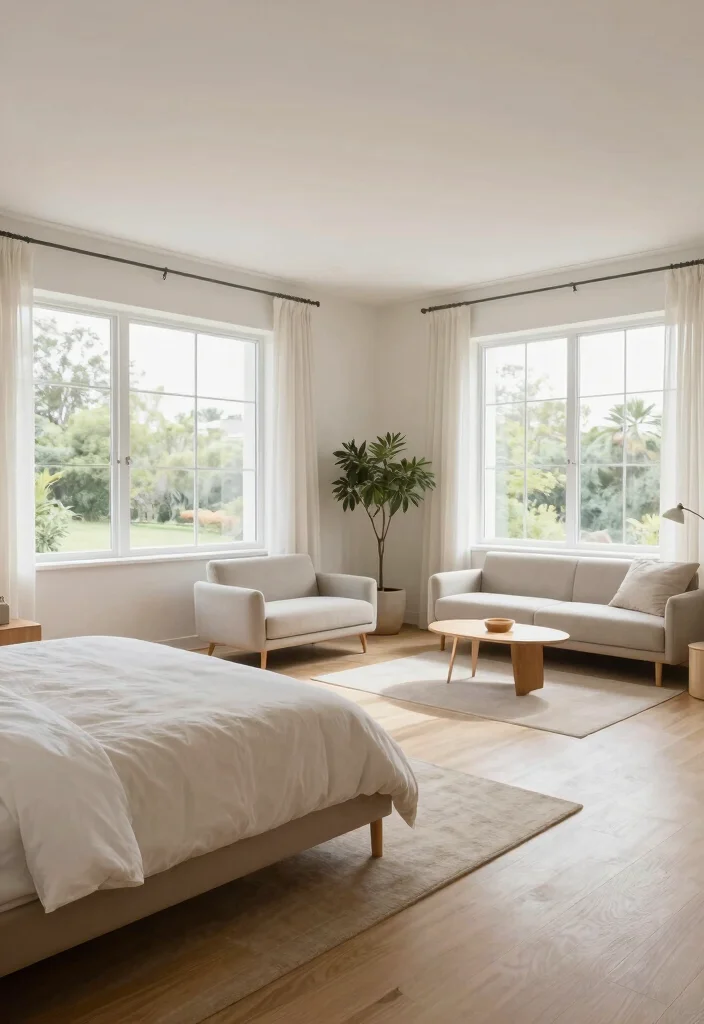 30 Large Bedroom Ideas for Grand and Cozy Spaces 46 30 Large Bedroom Ideas for Grand and Cozy Spaces 16. Open Floor Plans 0