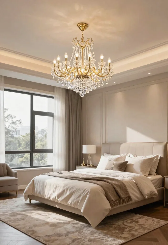 30 Large Bedroom Ideas for Grand and Cozy Spaces 2 30 Large Bedroom Ideas for Grand and Cozy Spaces 2. Luxe Chandeliers 0
