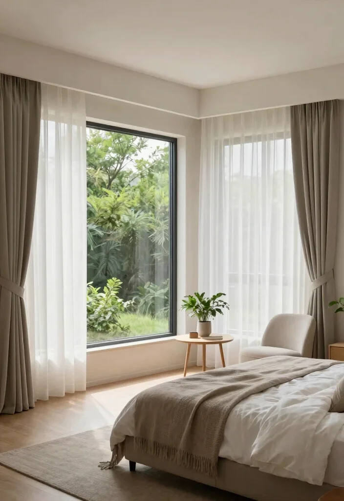 30 Large Bedroom Ideas for Grand and Cozy Spaces 4 30 Large Bedroom Ideas for Grand and Cozy Spaces 4. Wall to Wall Windows 0