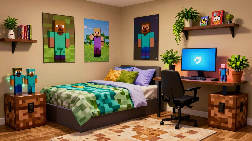 30 Minecraft Bedroom Ideas for Creative Gamers