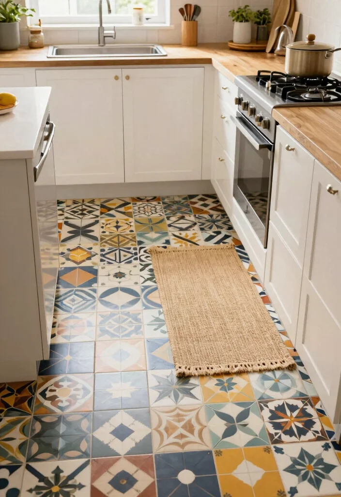 30 Open Kitchen Ideas That Blend Space and Function 40 30 Open Kitchen Ideas That Blend Space and Function 20. Unique Flooring 0