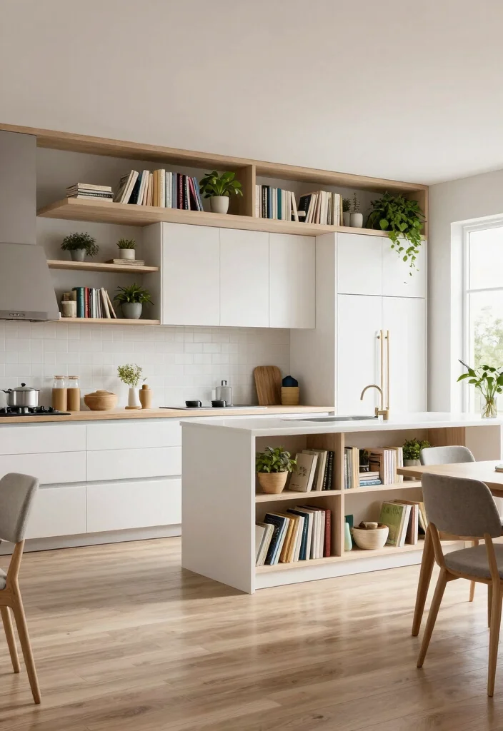 30 Open Kitchen Ideas That Blend Space and Function 42 30 Open Kitchen Ideas That Blend Space and Function 22. Clever Dividers 0