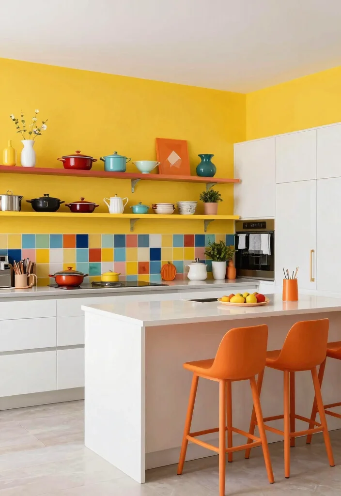 30 Open Kitchen Ideas That Blend Space and Function 3 30 Open Kitchen Ideas That Blend Space and Function 3. Bold Colors 0