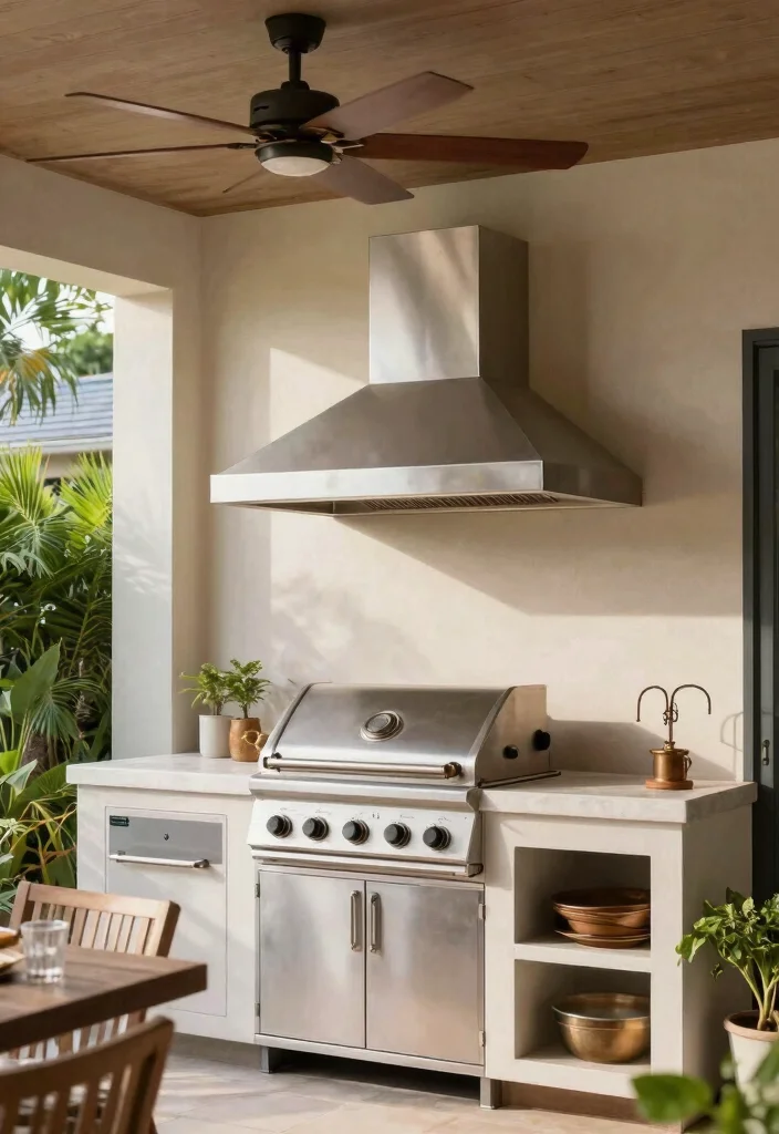 30 Outdoor Kitchen Ideas to Level Up Your Backyard 26. Creative Ventilation Solutions 0
