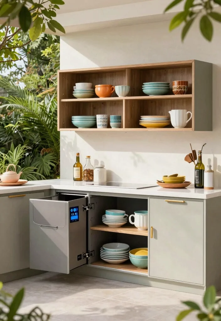 30 Outdoor Kitchen Ideas to Level Up Your Backyard 27. Smart Storage Solutions 0