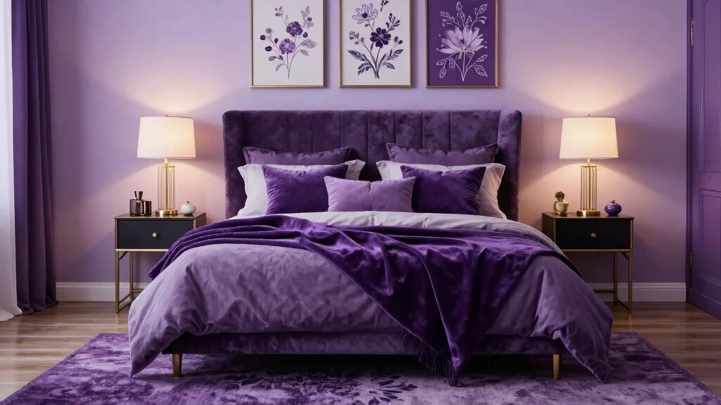 30 Purple Bedroom Ideas That Feel Royal and Relaxing