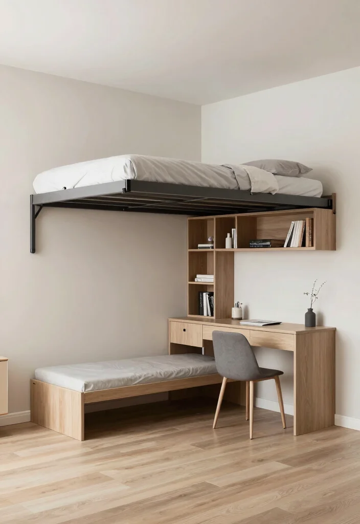 30 Small Bedroom Ideas to Maximize Space and Comfort 42 30 Small Bedroom Ideas to Maximize Space and Comfort 12. Incorporate a Murphy Bed 0
