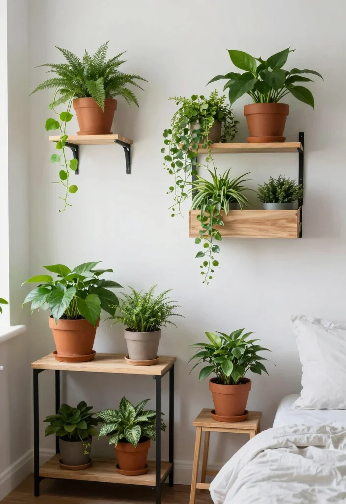 30 Small Bedroom Ideas to Maximize Space and Comfort 59 30 Small Bedroom Ideas to Maximize Space and Comfort 19. Personalize with Plants 0