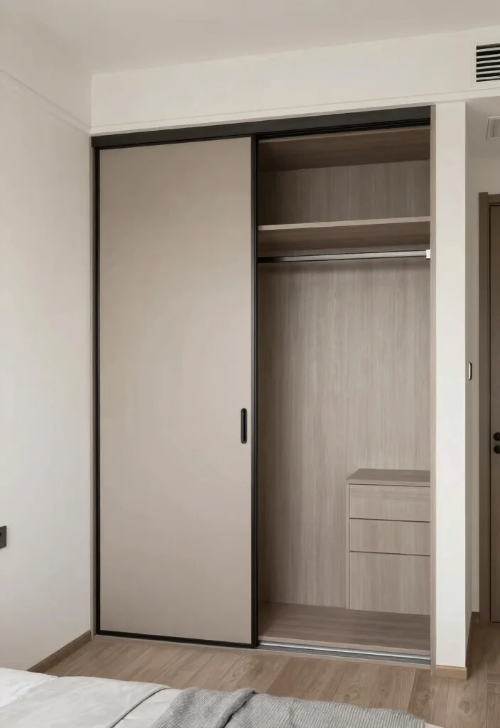 30 Small Bedroom Ideas to Maximize Space and Comfort 71 30 Small Bedroom Ideas to Maximize Space and Comfort 21. Opt for Sliding Doors 0