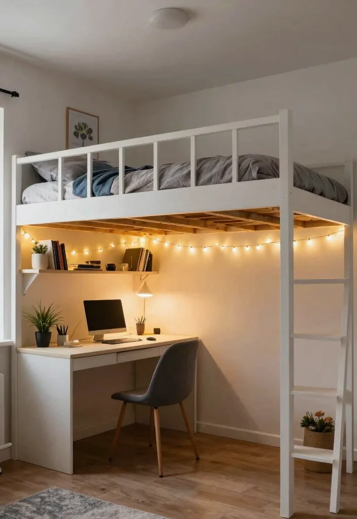 30 Small Bedroom Ideas to Maximize Space and Comfort 16 30 Small Bedroom Ideas to Maximize Space and Comfort 6. Opt for a Lofted Bed 0