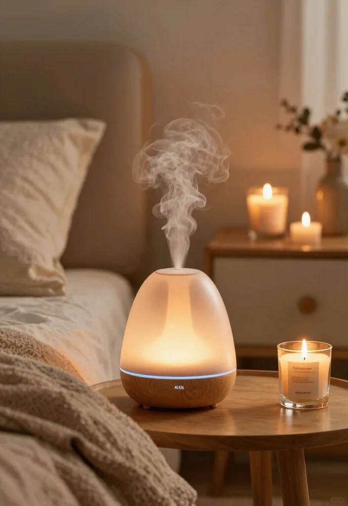 30 Small Couple Bedroom Ideas That Feel Cozy and Romantic 17. Aromatherapy and Romantic Scents 0