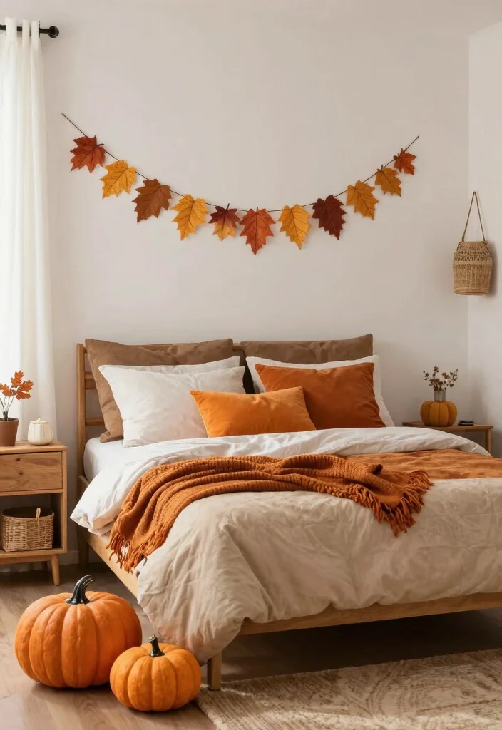 30 Small Couple Bedroom Ideas That Feel Cozy and Romantic 26. Seasonal Decor Switch Up 0