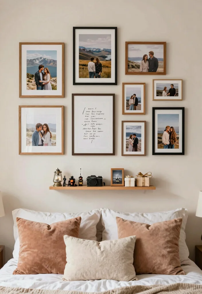 30 Small Couple Bedroom Ideas That Feel Cozy and Romantic 4. Personal Touches Everywhere 0