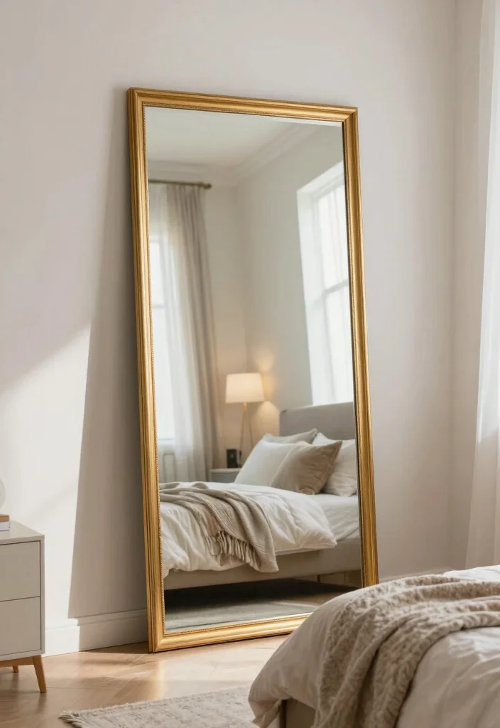 30 Small Couple Bedroom Ideas That Feel Cozy and Romantic 7. Mirrors to Create Depth 0