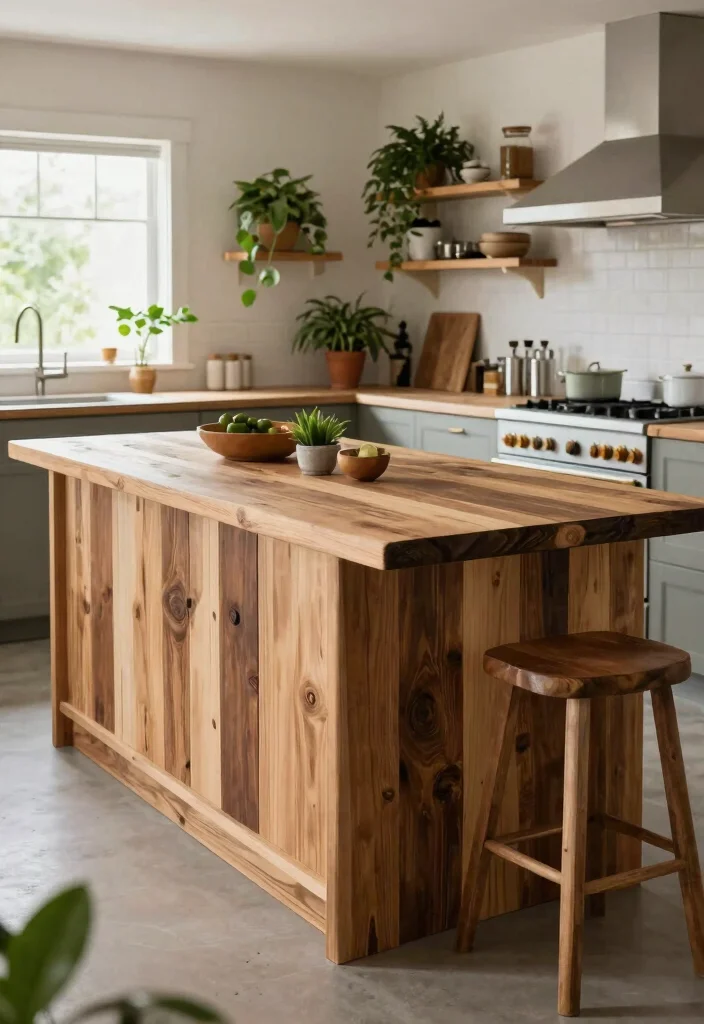 30 Small Kitchen Ideas with Islands That Work Beautifully 18. Sustainable Material Islands for Eco Conscious Living 0