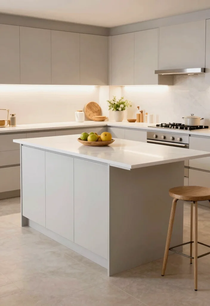 30 Small Kitchen Ideas with Islands That Work Beautifully 25. Space Saving Drop Leaf Islands for Small Areas 0