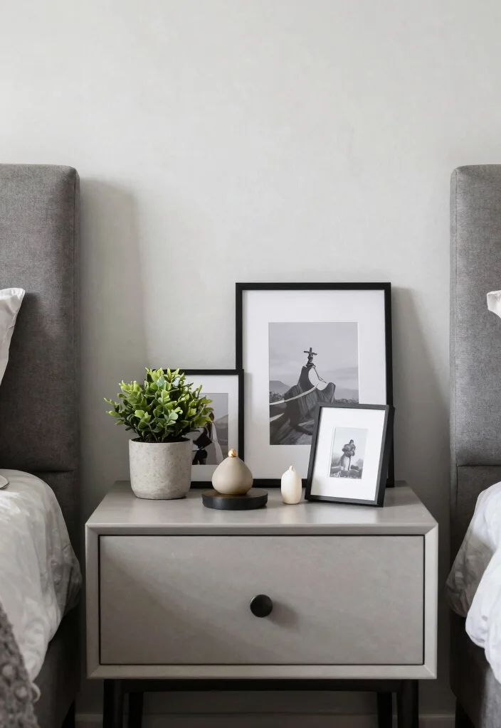 30 Small Men’s Bedroom Ideas That Are Minimal and Stylish 32 30 Small Mens Bedroom Ideas That Are Minimal and Stylish 12. Personal Touches with Accessories 0