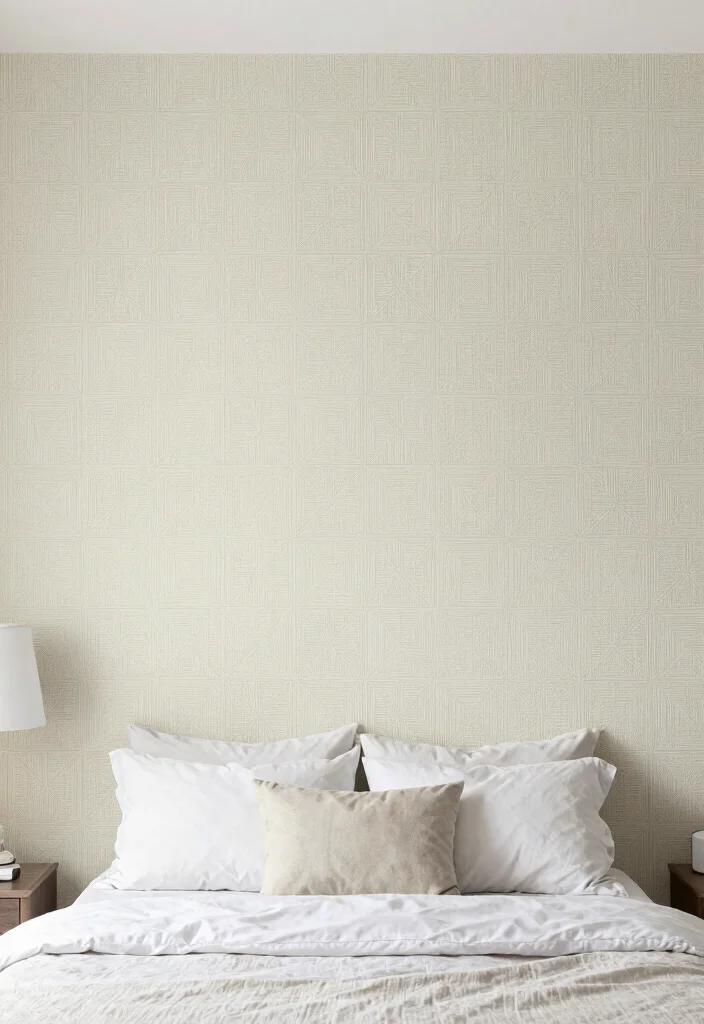 30 Small Men’s Bedroom Ideas That Are Minimal and Stylish 33 30 Small Mens Bedroom Ideas That Are Minimal and Stylish 13. Wallpaper Accent Wall 0