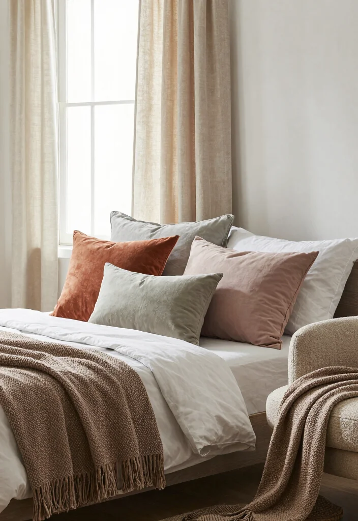 30 Small Men’s Bedroom Ideas That Are Minimal and Stylish 63 30 Small Mens Bedroom Ideas That Are Minimal and Stylish 23. Smart Use of Textiles 0