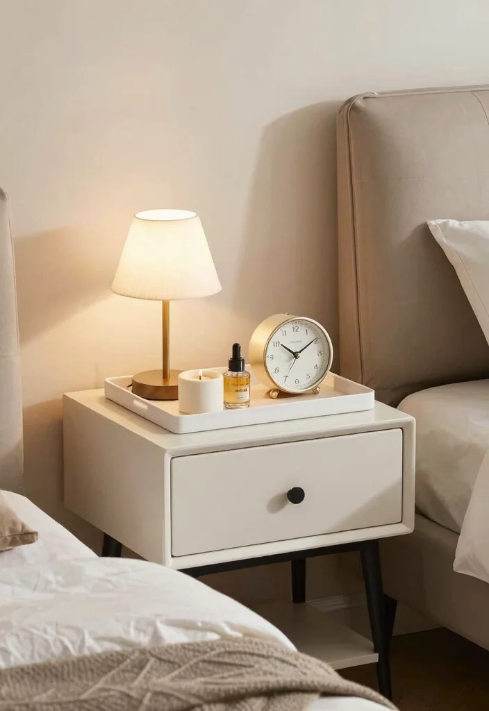 30 Small Men’s Bedroom Ideas That Are Minimal and Stylish 65 30 Small Mens Bedroom Ideas That Are Minimal and Stylish 25. Functional Bedside Decor 0