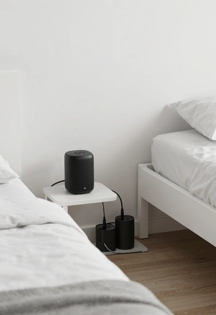 30 Small Men’s Bedroom Ideas That Are Minimal and Stylish 67 30 Small Mens Bedroom Ideas That Are Minimal and Stylish 27. Simplified Tech Setup 0