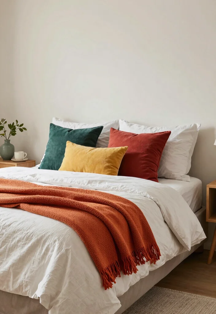 30 Small Men’s Bedroom Ideas That Are Minimal and Stylish 70 30 Small Mens Bedroom Ideas That Are Minimal and Stylish 30. Colorful Accent Pieces 0