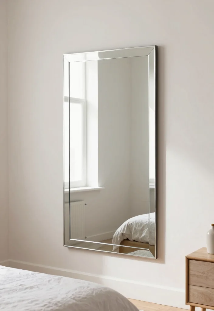 30 Small Men’s Bedroom Ideas That Are Minimal and Stylish 29 30 Small Mens Bedroom Ideas That Are Minimal and Stylish 9. Decorative Mirrors 0