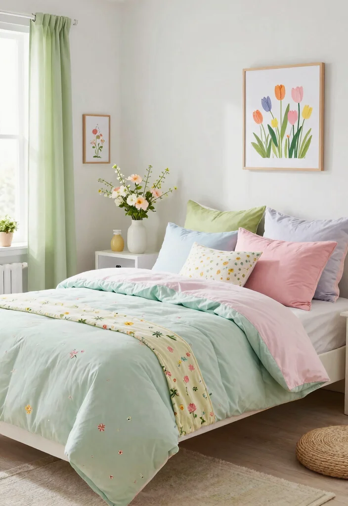 30 Teenage Bedroom Ideas That Are Trendy and Fun 21. Seasonal Decor Updates 0