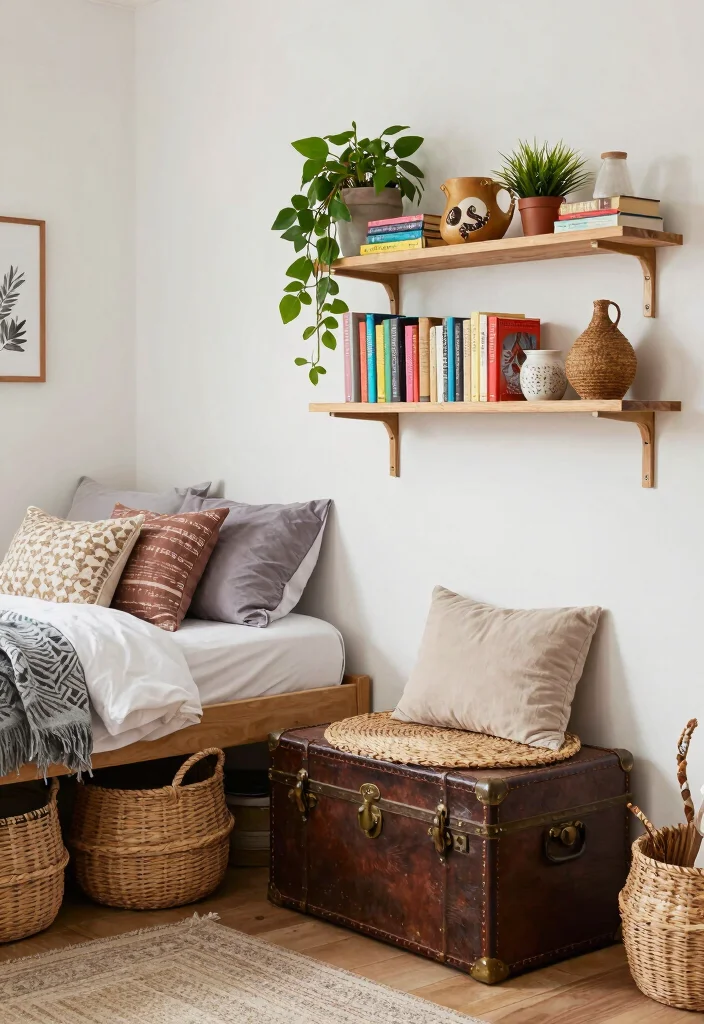 30 Teenage Bedroom Ideas That Are Trendy and Fun 6. Stylish Storage Solutions 0
