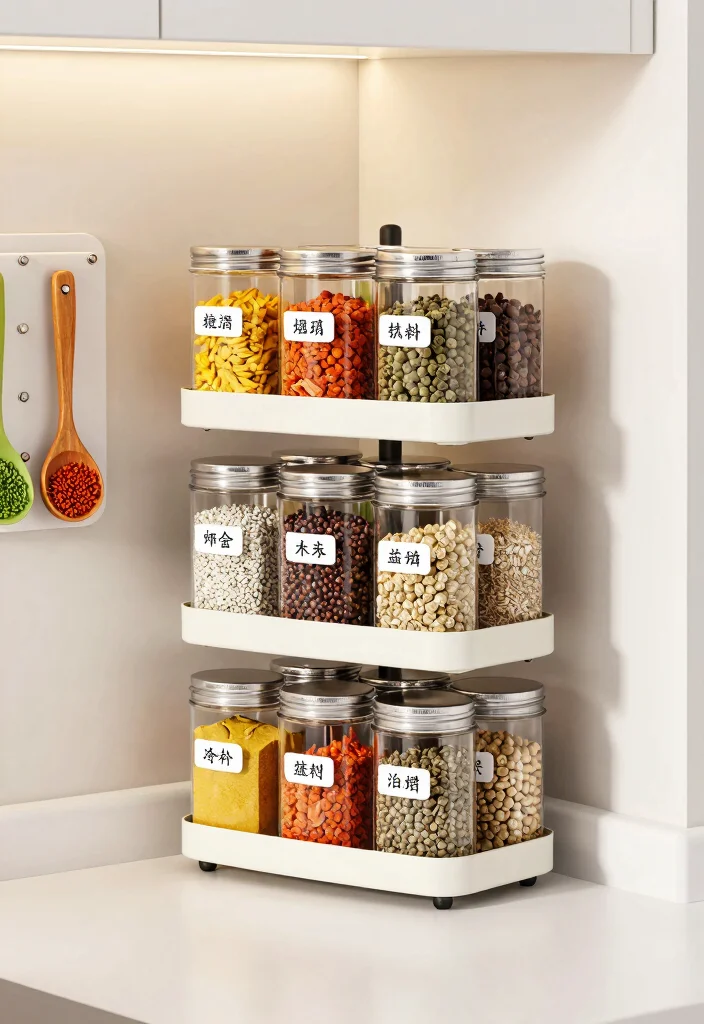 30 Toca Boca Modern Mansion Kitchen Ideas for Cute Design Fans 14. Innovative Spice Racks 0