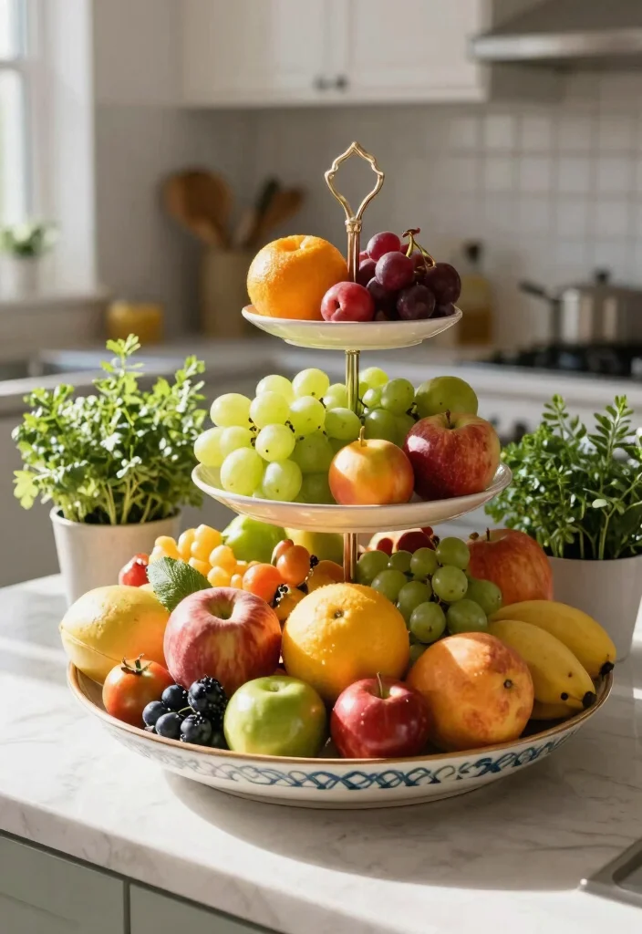 30 Toca Boca Modern Mansion Kitchen Ideas for Cute Design Fans 15. Charming Fruit Displays 0