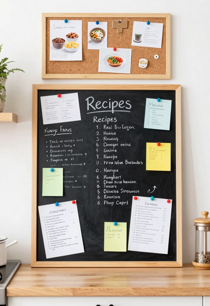 30 Toca Boca Modern Mansion Kitchen Ideas for Cute Design Fans 24. Creative Recipe Boards 0